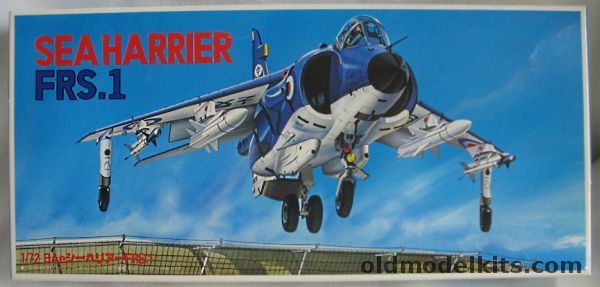 Fujimi 1/72 British Aerospace Sea Harrier FRS.1, 7 plastic model kit